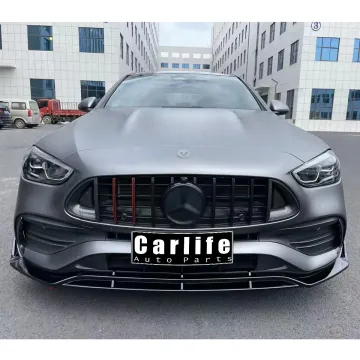 Front Lip Auto Parts for Mercedes Benz W206 C Class 2021-2022 Facelift B Style