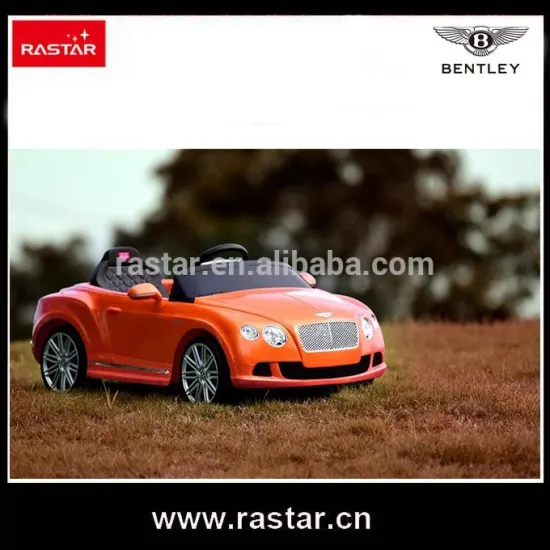 Rastar hot sell toy for kids 4 wheel plastic electric licensed ride on car