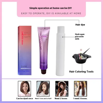 Jiaying Damage-Free Bleach-Free Hair Dye Cream