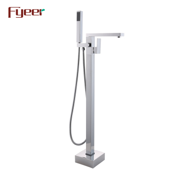 Fyeer Solid Brass Square Body Walk-in Tub Bathroom Bathtub Faucet