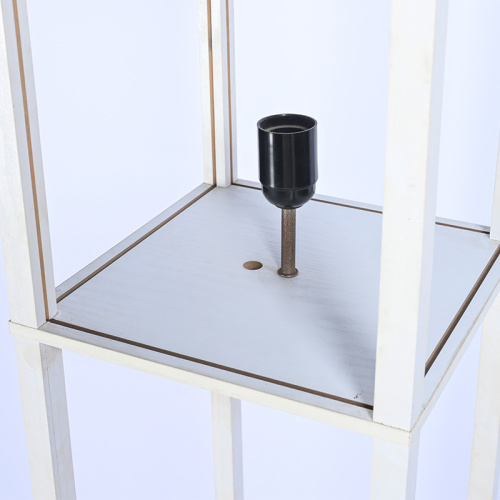 White Shelf Light Wooden Shelf