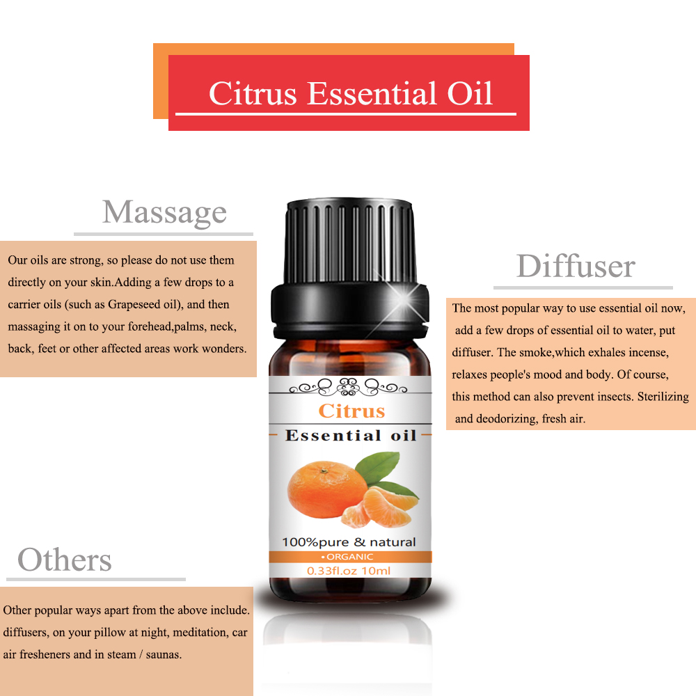 High Purity Citrus Oil Good Price Citrus Essential Oil for Multi-Use