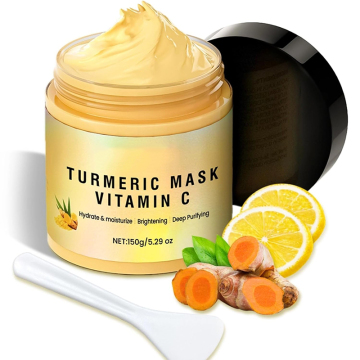OEM Customized Organic Face Mask - Turmeric Vitamin C Clay Mud Mask