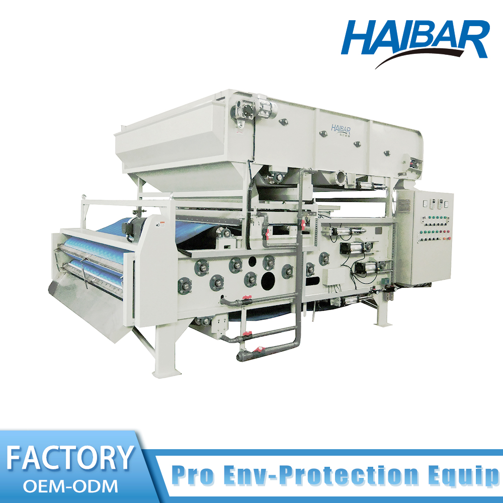 Triple-Belt Gravitational Thickening Dewatering HTB3-2500