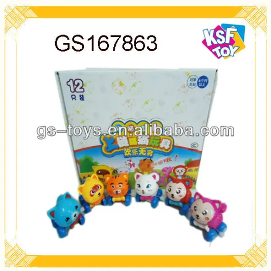 12PCS Cute Wind Up Toy For Kids Wind Up Animal