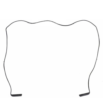 Laptop Rubber LCD Bezel Ring and Adhesive Strips - Double-Sided Protection for 13.3, 14, 15.6 & 17.3 Inch Screens