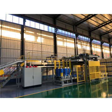 Усовершенствованная система полной автоматической паллетизации и упаковки