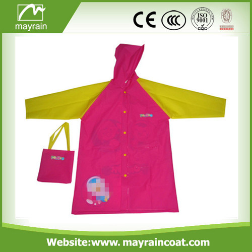 Hot Selling Children PVC Raincoat
