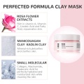 softer and smoother face care pink mud mask