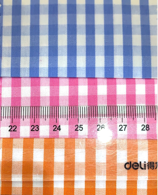 Cotton Plaid Shirt Fabric