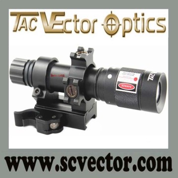 Vector Optics Magnus Green Laser Light Hunting Designator Flashlight Illuminated Torch for the Hunting Tactical