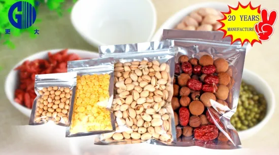 custom food grade aluminum foil food package