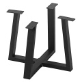 X Legs Coffee Dining Metal Table Base