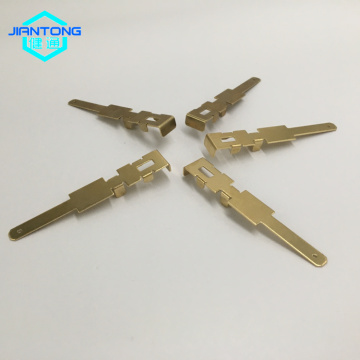 brass stamped electric components for terminal
