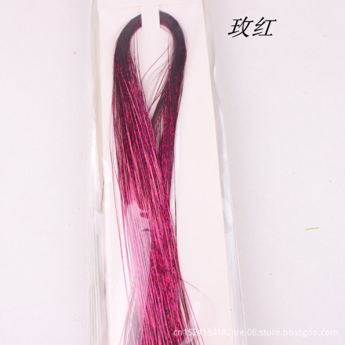 Hair Extension Glitter Rainbow For Girls And Party