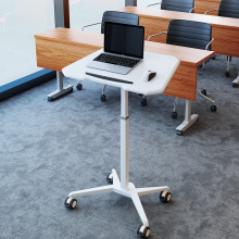 Height Adjust Computer Table Standing Desk With Wheels