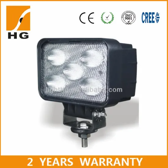 50W 5.7" square off road headlight led, agriculture tractor working flood light