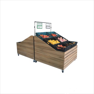 Supermarket Display Stands: Plastic, Metal, Steel, Wooden Fruit and Vegetable Racks and Shelves