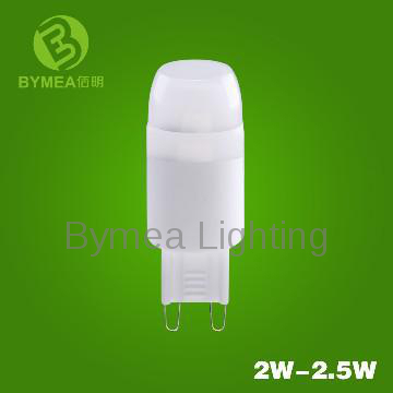 LED Lighting New  G9 mini bulb 1.7W CE Ceramics 80Ra 15.6*47mm 6500K