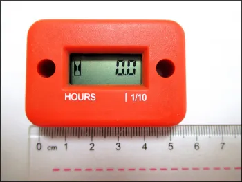 Small Engine Hour Meter for Marine ATV Motorcycle Snowmobile ATV Mower Trencher Bed Edger