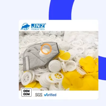 JNZ In Stock Reusable Plastic Exhalation Valve Breathing Valve Air Filter