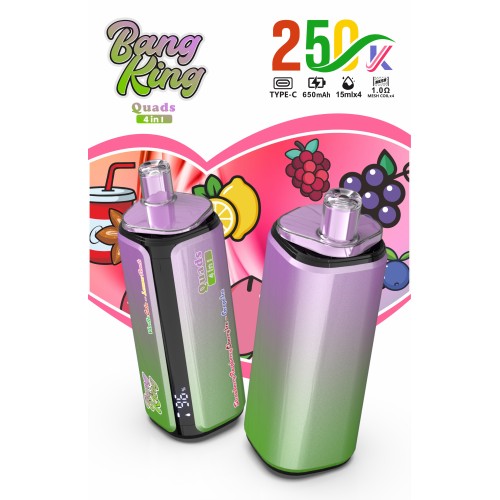 Bang king 250k puff asli 4in1 vape