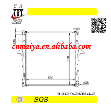 auto spare parts for plastic car radiators