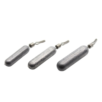 AOCLU Bared No Painting Jig Heads with Swivels for Soft Lure Jigging (2.5g-14g)