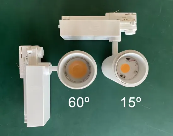 LEDEAST T072A Aluminum Body 0~10V DALI Dimmable 15D to 60D Zoomable LED Track Lighting System for Galleries