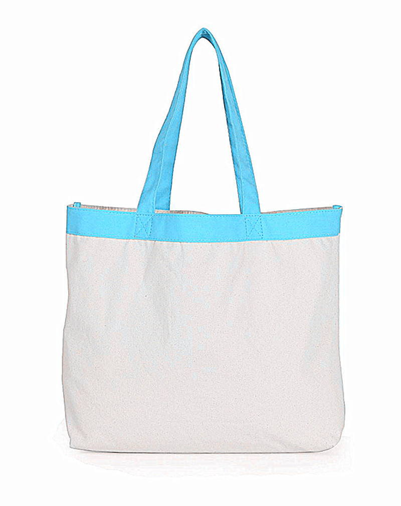 Plain Color Canvas Btote Bag For Go Out