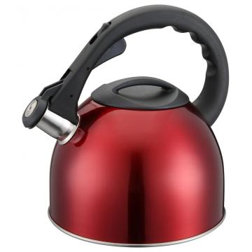 Elegant Red Whistling Kettle