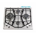 Built in 4 burners Stainless Steel Hob