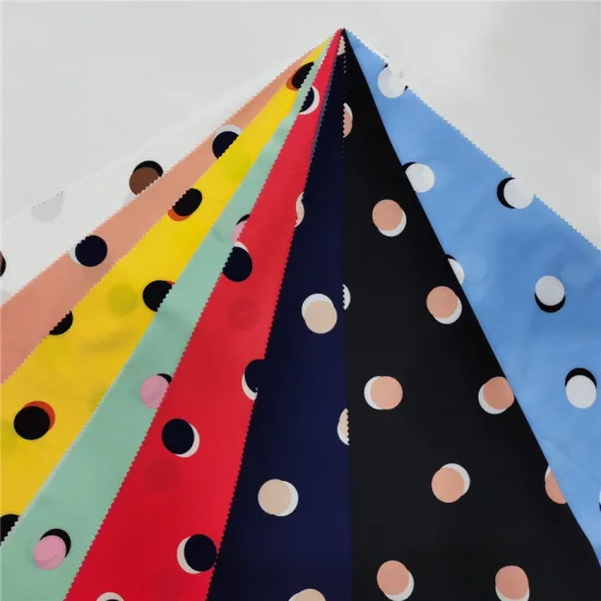 Four Way Spandex Dot Print Fabric