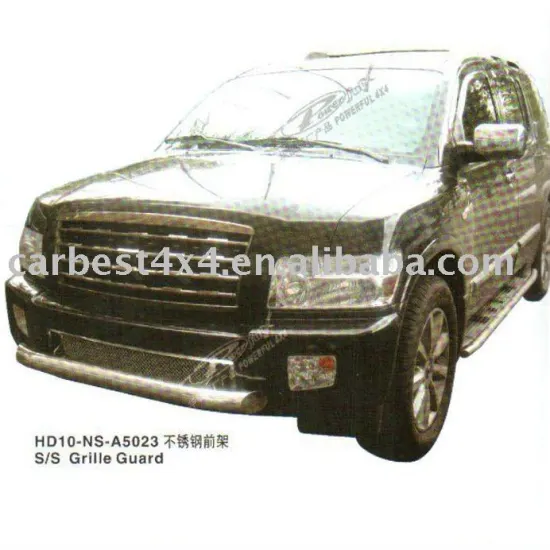 S/S GRILLE GUARD FOR NISSAN INFINITI QX56