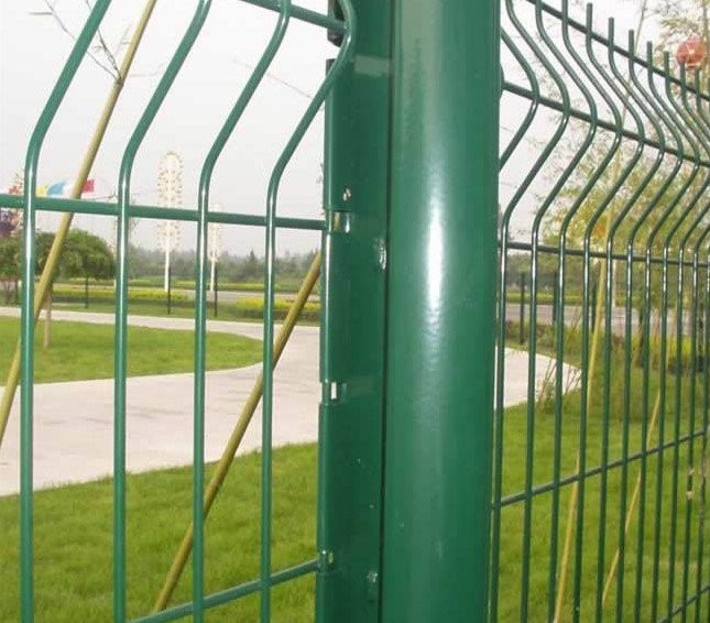 Easily Assembled PVC Coated Welded  Fence Panel