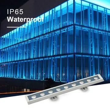 Smart 9W LED Wall Washer Lighting for High Voltage 110V/220V - City Color Light for Building Facades