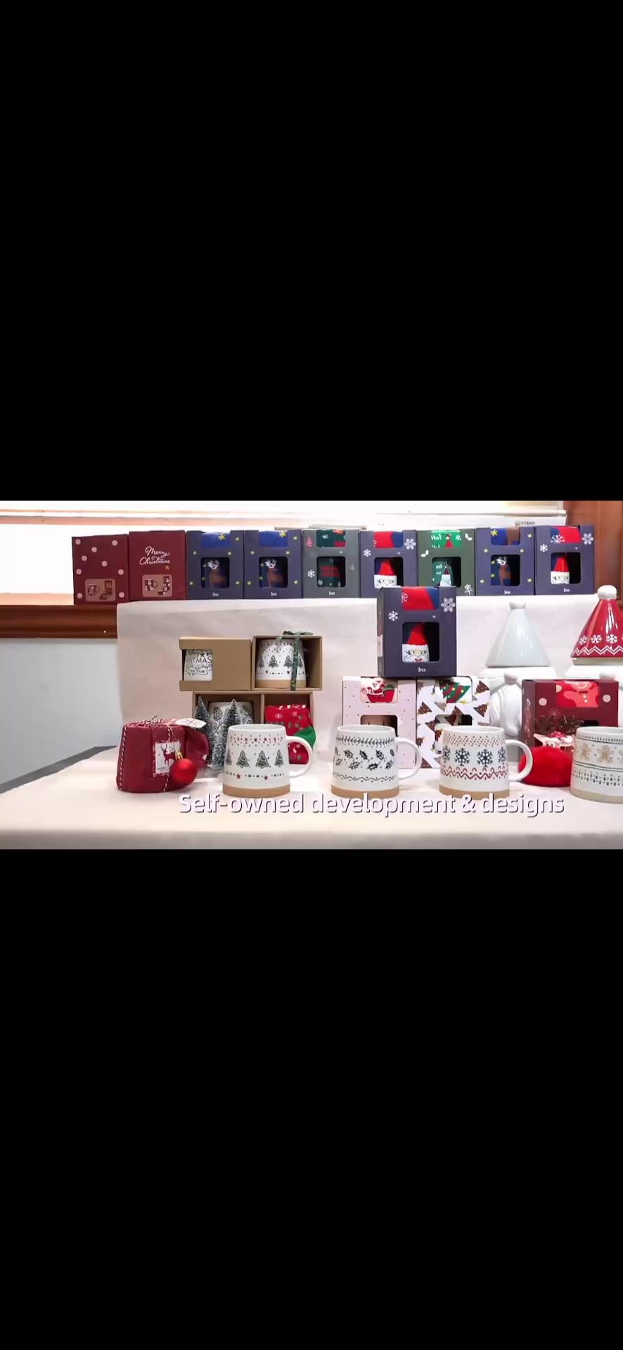 Christmas - themed Handmade Ceramic Mugs