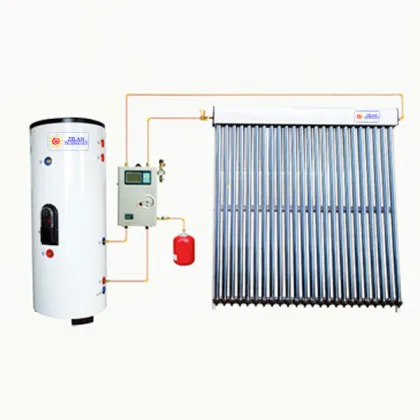 Dual coil heater solar water