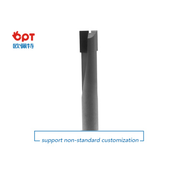 PCD zcc v shped single flute milling cutter
