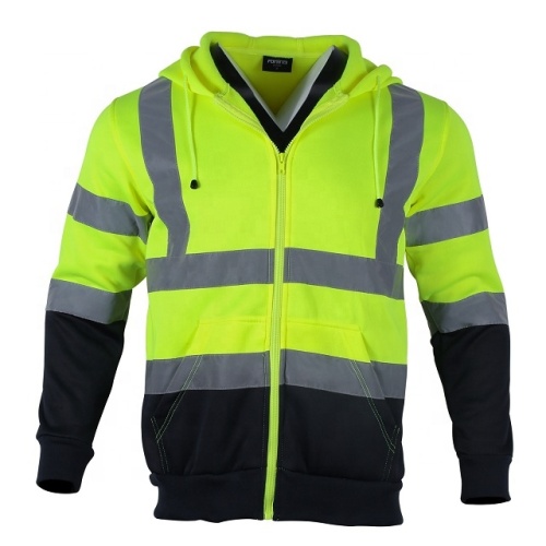 Spring Class 3 Reflective High Visibility Safety Hoodie Jackets Factory