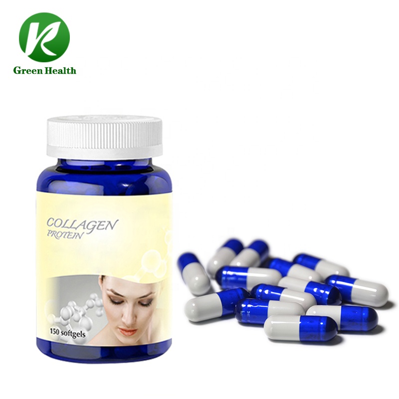 OEM/ODM Marine Collagen Hyadronic Acid Youthful Skin Whitening Capsules