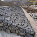 Gabiões de malha de fio de ferro galvanizado hexagonal