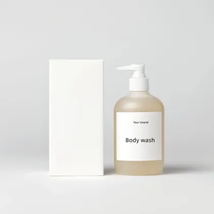 Private lable tumeric and honey body wash