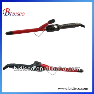 Ceramic tourmaline/titanium barrels Professional salon hair dryer curler with rubber handle