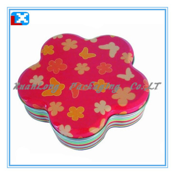 Tin Candy Container