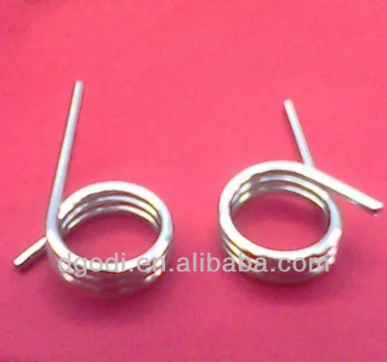 small stainless steel spiral torsion spring