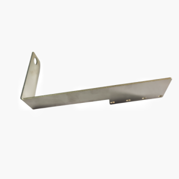 Custom OEM Stainless Steel Sheet Metal Processing: Laser Cut L-Shaped Metal Mounting Brackets