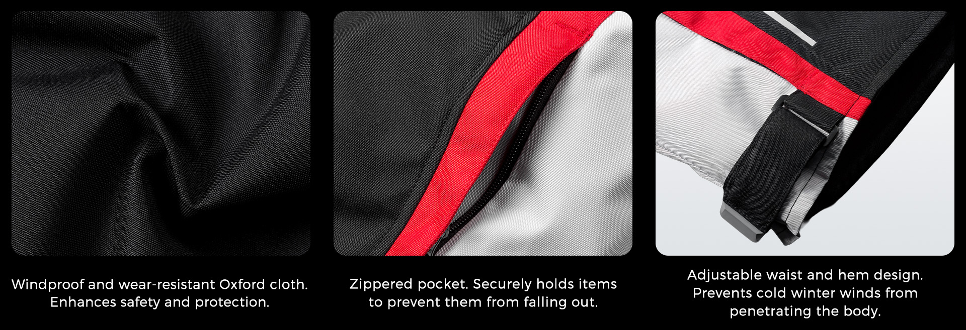 reflective safety jacket