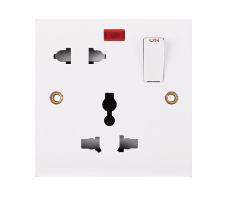 Z Serie 1 Gang 13A+1 Gang 16A Sockel