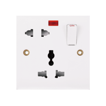 Z Serie 1 Gang 13A+1 Gang 16A Sockel